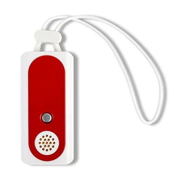 1 парче преносима аларма за пътни врати 91DB фенерче за домашен офис апартамент хотел сигурност червено