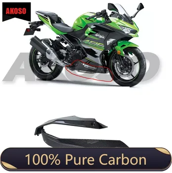 100% пълен сух 3K въглеродни влакна за Kawasaki Ninja 400 2018 2019 2020 2021 2022 2023 Странични обтекатели Мотоциклетни обтекатели Комплект качулки