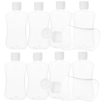 10pcs Sub опаковъчни бутилки за многократна употреба празни бутилки проба бутилка за шампоан козметика(200ml)