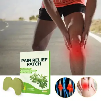  10pcs / чанта Болка облекчение кръпка коляното врата болки артрит мускулна болка мазилка китайски пелин аналгетик съвместни стикер