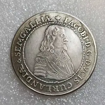 1643 Полша Реколта оригинални златни сребърни монети Начало декор монета магия колекционерство медал монети късмет монети коледни подаръци