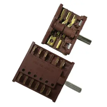 16A T150 11pin 6pin AC фурна превключвател 4/6Gear позиция електрически нагревател копче ротационен селектор превключвател за контрол на температурата 250V