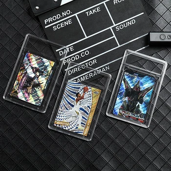 1pcs 90x65mm акрил джъмбо игра звезда PSA търговска карта плочи ръкави притежателя случай идентификация кутия игра карта пластмасова плоча