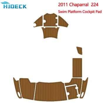 2011 Chaparral 224 Тягова подложка за крака Самозалепваща се спортна кабина Платформа за плуване Подложка за кокпит Персонализирана
