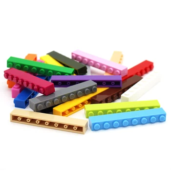 30pcs Тухла 1x8 (3h) 3008 Enlighten градивни блокове Образователни детски играчки, съвместими с частици