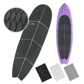 8Pcs EVA Deck Pads Surfboard Foot Pad Multicolor Grip Surf Anti-slip Surfboard Mat Traction Surf Pads палуба пранча сърф
