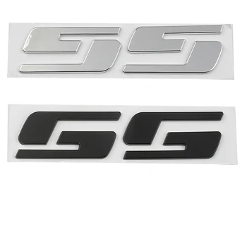 Car 3D ABS SS лого значка емблема Decals стайлинг стикер за Chevrolet 3500HD 2500HD Silverado Tahoe Camaro Equinox аксесоари