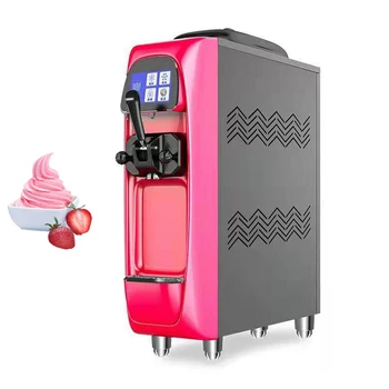 Commercial Soft Serve Ice Cream Machine Desktop Electric Ice Cream Maker Color Screen Ice Cream машината за правене