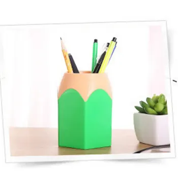 Creative писалка ваза молив пот грим четка притежателя канцеларски бюро спретнат контейнер AIZB