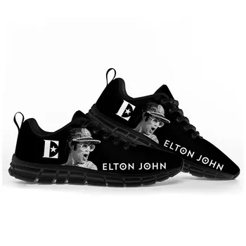Elton John Pop Rock Singer Спортни обувки Мъжки Дамски Тийнейджър Деца Детски Маратонки Ежедневни Персонализирани Висококачествени Двойка Обувки