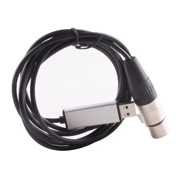 FTDI FT232RL USB TO DMX512 DMX 512 контролер RS485 Dongle интерфейс адаптер конвертор кабел за Freestyler Lightkey