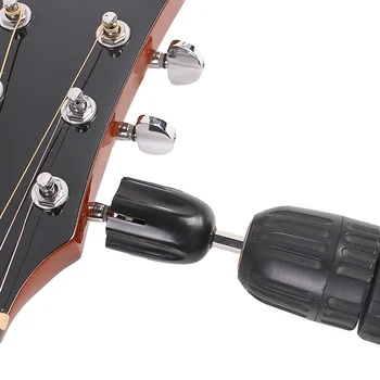 Guitar String Winder Head Assemble Electric Drill DIY Музикални аксесоари за поддръжка на електрическа китара Bass Dropship