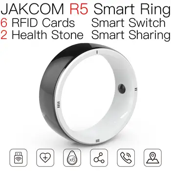 JAKCOM R5 Smart Ring Нов продукт като класически 1k бяла карта гнездо IC комплект NFC аварийни етикет мина много четене пиша rfid значка