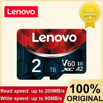 Lenovo 2TB микро памет SD карта с висок капацитет SD / TF флаш карта 1TB 512GB 256GB 128GB A2 флаш карта с памет за телефон