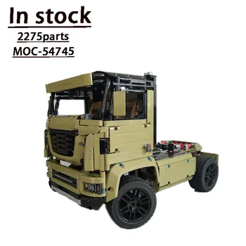 MOC-54745 е съвместим с 42110 модел B (камион) монтаж и снаждане на градивен блок модел2275частидетски рожден денподарък