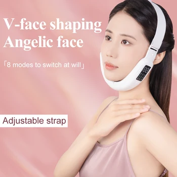 New EMS Face Lifting Machine Double Chin Remover Face Slimmer V - Устройство за стягане на кожата за повдигане на лицето Масажори за лицеви вибрации
