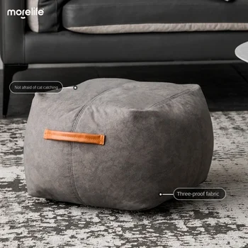 Nordic home sofa stool door creative shoe change stool small apartment simple personality low stool fabric small stool