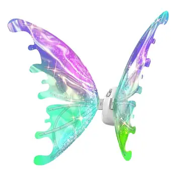 Pet Glowing Butterfly Wings Electric DIY Fairy Wings For Dogs DIY Electric Butterfly Wings For Dogs and Cats