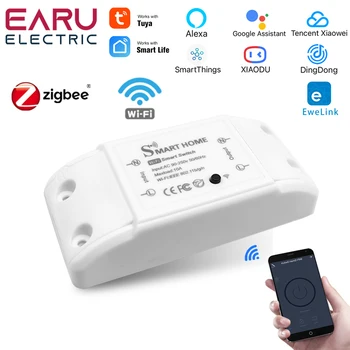 Smart Home House Zigbee Wifi безжичен дистанционен прекъсвач LED модул за контролер на светлината Alexa Google Home Tuya Smart eWeLink APP