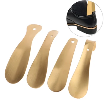 Spoon Shoehorn Professional Shoehorn неръждаема стомана метална обувка рог обувки повдигач инструмент