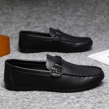 Tods Мъжки обувки 2023 Летни нови модерни британски младежки мъжки обувки Big Brand Slip-on Lazy Shoes