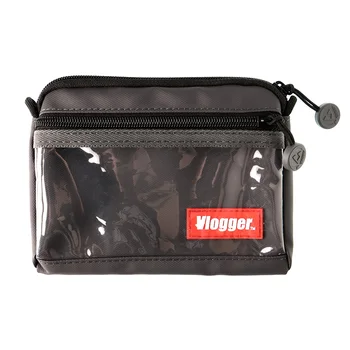 VLOGGER Преносима чанта за съхранение Многофункционална външна лека за кабел за данни SLR Micro единична батерия чанта за носене