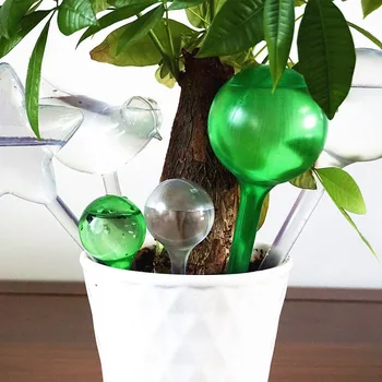 Автоматично растително поливане крушки самополиване глобуси пластмасова топка къща градина вода може Houseplant устройство капково напояване система