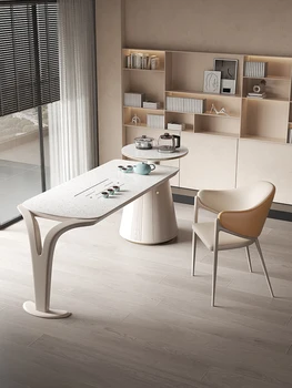  американски стил шисти бюро, светлина лукс модерна масивна дървесина Nordic правоъгълна компютърно бюро, домашно бюро