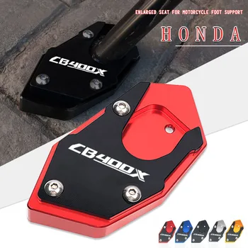 За HONDA CB400X CB400 X 2019-2022 2023 мотоциклет Kickstand Foot Side Stand Extension Pad Support Enlarge Plate