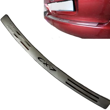 За Mazda CX-7 2010 2011 2012 2013 2014 2015 неръждаема стомана задна броня протектор багажника охрана протектор тапицерия Ma кола стайлинг