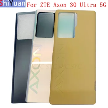 Капак на батерията Корпус на задната врата Заден калъф за ZTE Axon 30 Ultra 5G капак на батерията с резервни части с лого