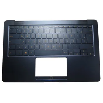 Лаптоп PalmRest&клавиатура за ASUS Zenbook 3 UX3490UA син горен калъф с подсветка син бразилски BR / Латинска Америка LA клавиатура