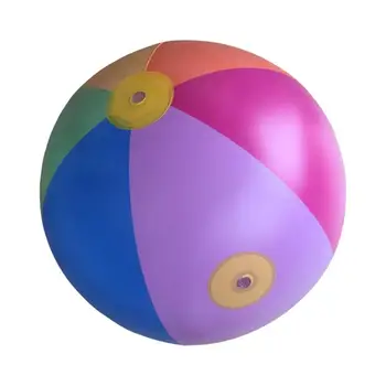 Надуваем разпръсквач за деца Rainbow цвят вода разпръсквач играчки за деца на открито удебелени пръски топка надуваема вода