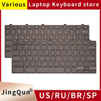 Нова оригинална клавиатура за подмяна на лаптоп, съвместима за DELL Chromebook 11 3100 5190 2-в-1 00D2DT 0OD2DT 0H06WJ