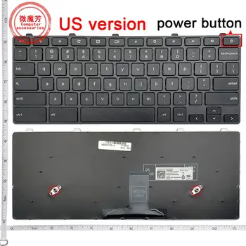 Нова оригинална клавиатура за подмяна на лаптоп, съвместима за DELL Chromebook 11 3100 5190 2-в-1 00D2DT 0OD2DT 0H06WJ