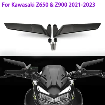 Огледало за обратно виждане За Kawasaki Z900 Z 900 z900 Z650 Z 650 z650 2021 2022 2023 мотоциклет вятър крило Огледала за обратно виждане Странични огледала