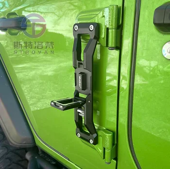 офроуд врата сгъваем крачен педал с отварачка за бутилки за джип wrangler JK / JL 4x4 аксесоари за автомобилни части стъпка врата