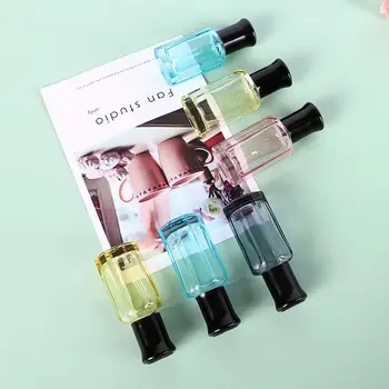 Цветни търкалящи се празни бутилки Бутилки за многократна употреба Маслени бутилки Бутилки за парфюми Стъклена бутилка Ролкова топка Флакон